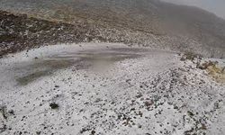 Denizli’ye mevsimin ilk karı düştü