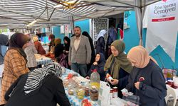 Nazilli’de Gazze için düzenlenen kermese yoğun ilgi