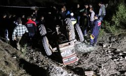 Traktörün altında can verdiler