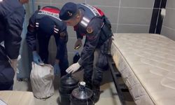 Yeni yıl öncesi 6 ton sahte alkol ele geçirildi