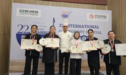 Gastronomi Festivali’nde madalyaları topladılar