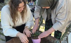 Üniversiteli gençler yaşlı çınarları unutmadı