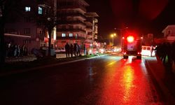 Direksiyon hakimiyeti kaybolan araç yoldan çıktı