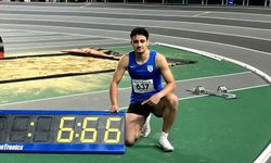 Aydınlı genç atletin hedefi Türkiye rekoru