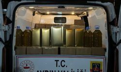 Nazilli’de kaçak zeytinyağı operasyonu