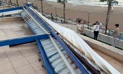 Didim’de fırtına etkili oldu