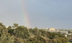 Tralleis’ten kente uzanan gök kuşağı kartpostallık görüntüler oluşturdu
