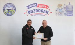 Aydın Valiliği’nden Bozdoğan Belediyesi’ne teşekkür