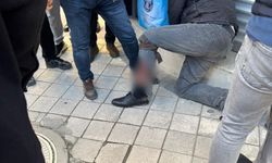 Söke'de silahlı saldırı anı kamerada!