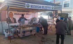 Bozdoğan Belediyesi’nden vatandaşa lokma ikramı