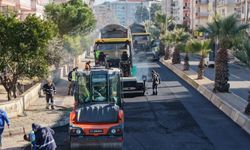 Aydın Büyükşehir'den Doğu Çevre Bulvarı'na sıcak asfalt dokunuşu