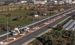 Aydın Büyükşehir Belediyesi'nden Acarlar-Şehir Hastanesi yolunda peyzaj düzenlemesi