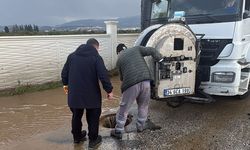 Aydın'da kuvvetli yağışlara büyükşehir ve ASKİ'den anında müdahale