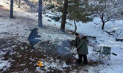 Paşa Yaylası'nda kar keyfi