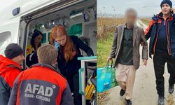 Kaybolan Alzheimer hastası yaşlı adam sulama kanalı kenarında bulundu