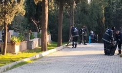 Aydın Büyükşehir Belediyesi'nden mezarlıklarda yoğun çalışma