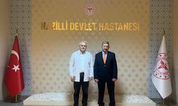 NTO Başkanı Nuri Arslan’dan Başhekim Çalışkan’a hayırlı olsun ziyareti