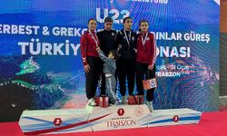 Aydınlı güreşçi, Trabzon’dan madalyayla döndü