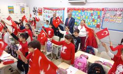 İkinci dönem "Bayrak Sevgisi" dersiyle başladı