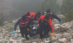 Uçurumdan düşen şahıs hayatını kaybetti