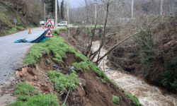 Yağışların adrından Aydın’da her yerde heyelan ve sel olayı yaşanıyor