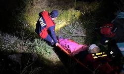 Kaybolan Alzheimer hastası yaşlı adam termal kameralı dronla bulundu