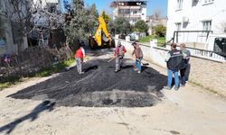 Nazilli’de yol çalışmaları sürüyor