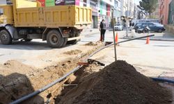 Nazilli'nin 50 yıllık iyi su hattı yenilendi