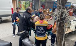 Ekipler yaşlı kadını kurtarmak için seferber oldu