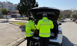 Aydın'da bayram öncesi dron destekli trafik denetimi yapıldı