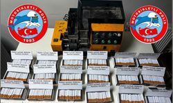 Durdurulan araçtan kaçak tütün çıktı