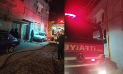 Gece yarısı mutfak yangını paniğe neden oldu