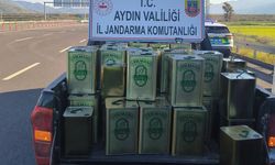 Nazilli'de 1 milyon TL değerinde taklit zeytinyağı ele geçirildi
