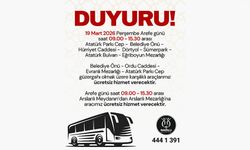 Nazilli’de Ramazan Bayramı öncesi mezarlıklara ücretsiz servis hizmeti