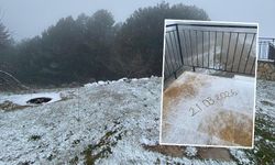 Bayramda Nazilli’ye kar sürprizi! Yüksek kesimler beyaza büründü