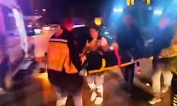 Direksiyon hakimiyetini kaybeden sürücü yaralandı