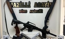 Sosyal medyadan silah teşhiri yapan 3 kişi yakalandı