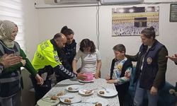 Nazilli’de polislerden örnek davranış.. Atike’nin hayali gerçek oldu