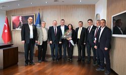 Başkan Çerçioğlu’na Nazilli şoförler ve Otomobilciler Odası’ndan ziyaret