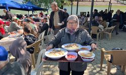 Nazilli’de 8 bin kişilik keşkek hayrı yapıldı