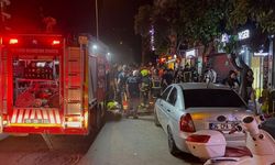 Aydın'da iş yerinde yangın paniği
