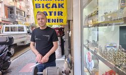 Bıçak bileme ustalarının mesaisi sürüyor