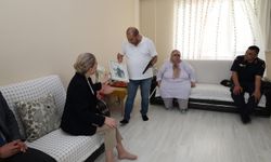 Kaymakam Küpeli şehit ailelerini unutmadı