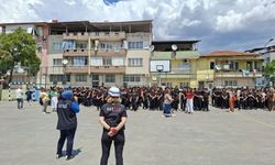 Turan Ortaokulu’nda deprem farkındalığı oluşturan tatbikat