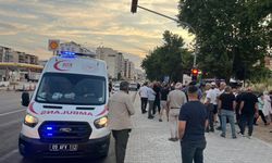 Trenin çarptığı kadın yaralandı