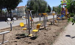 Nazilli’de çocuk oyun ve spor alanları bakıma alındı