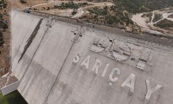 Sarıçay Barajı’nda çalışmalar sürüyor