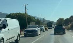 Milli park dönüşü trafik yoğunluğu oluştu