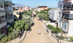 Nazilli'de 10 sokakta asfalt mesaisi başladı