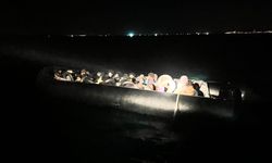Aydın açıklarında 38 düzensiz göçmen yakalandı